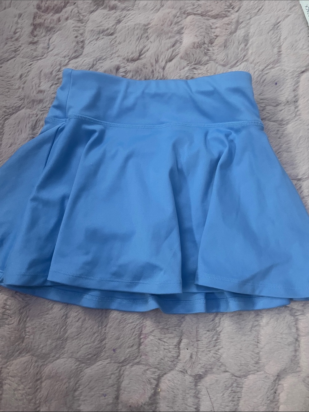 ZeroXposur Light Blue Athletic Skort with Wide Waistband